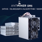 1800W 76db Bitmain Antminer Dr5 DCR Miner 34 TH / s 9,4kg
