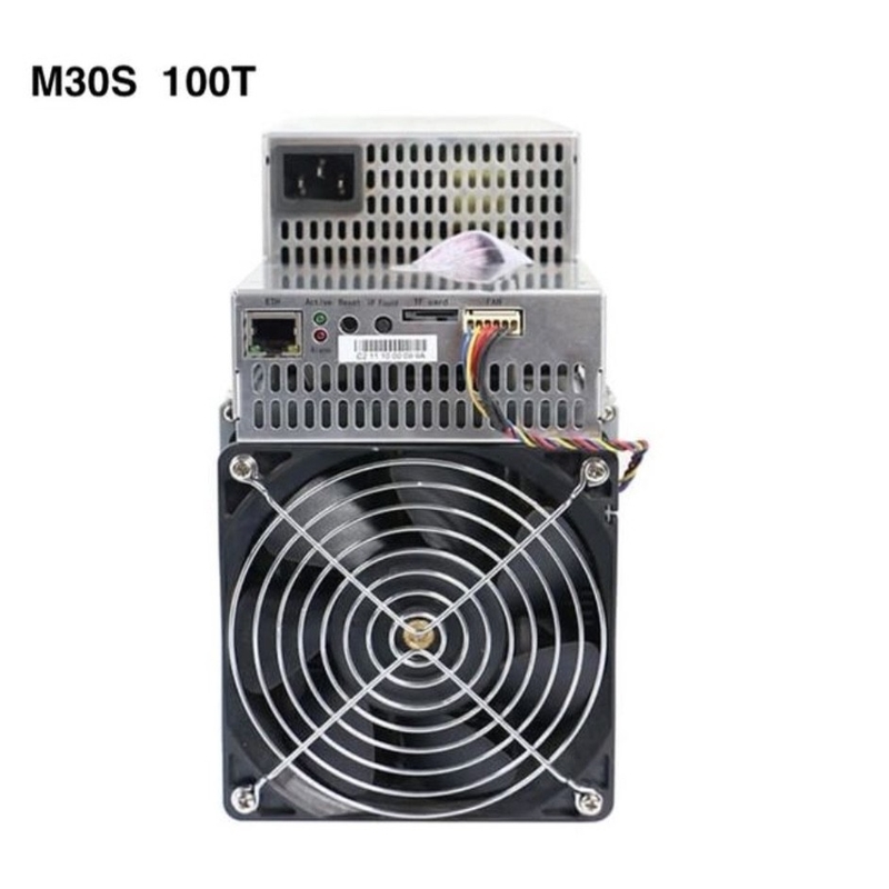 82db ASIC Bitcoin Miner MicroBT Whatsminer M30s + 100T 3400W